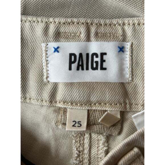 PAIGE Dion Cargo Utility Pant beige size 25 - Picture 6 of 9